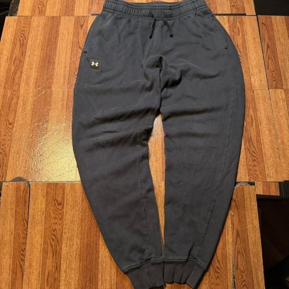 Under Armour Black Fleece Retro Tech Sportswear Sweatpants Jogger Large